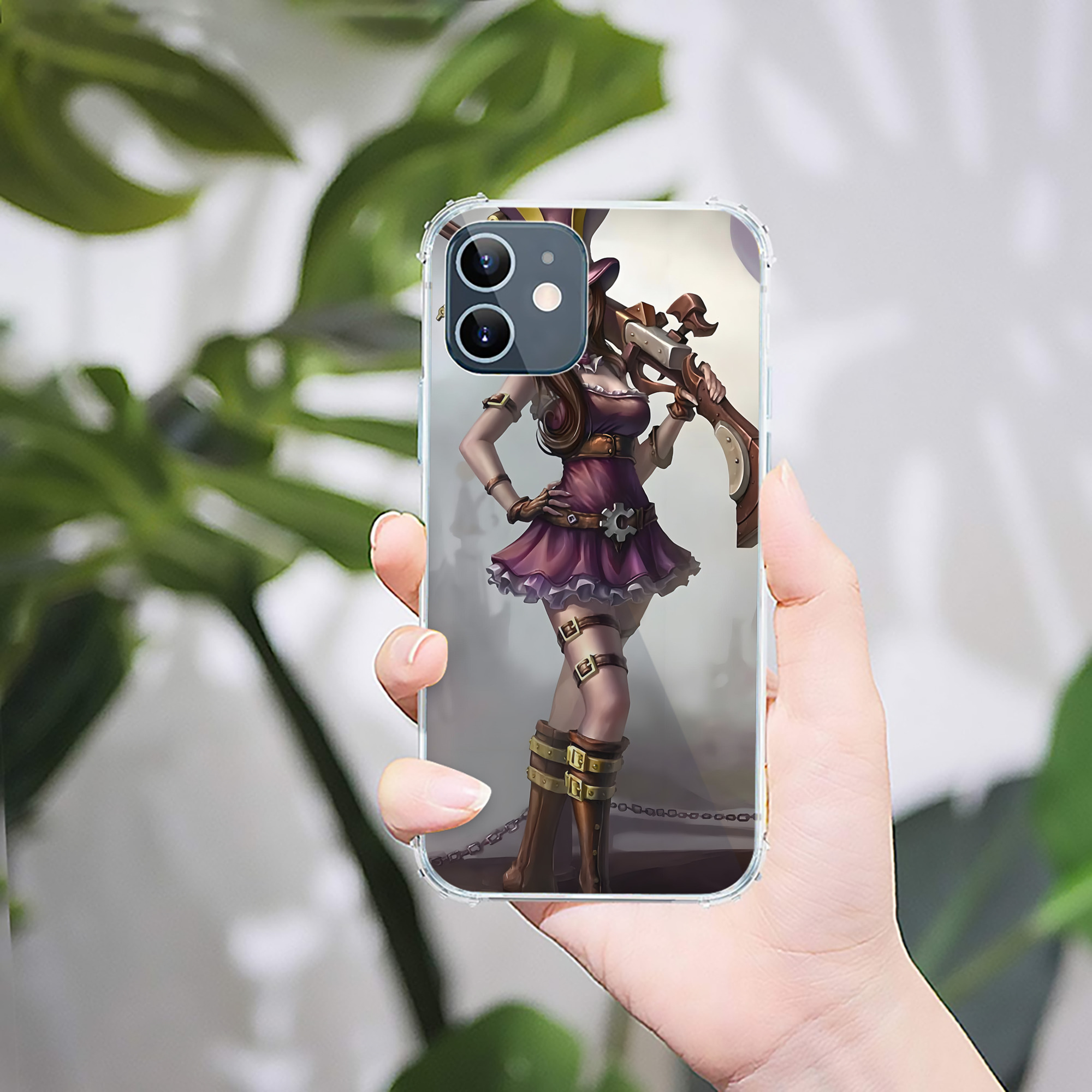 リーグ・オブ・レジェンド League of Legends LOL 【iPhone 12シリーズ対応】透明スマホケース（クリアソフトケース）